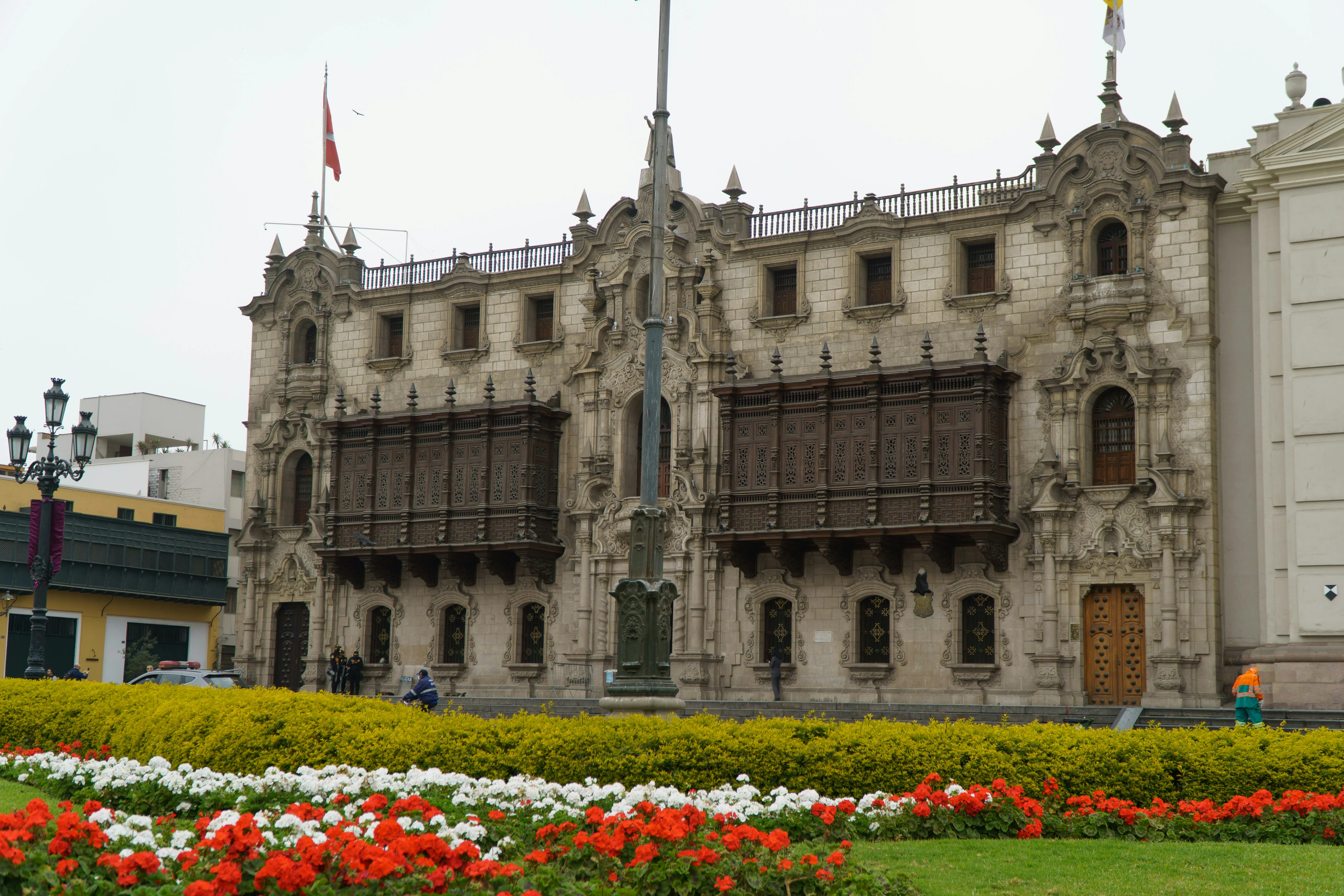 Panoramic view of Lima's Historic Center